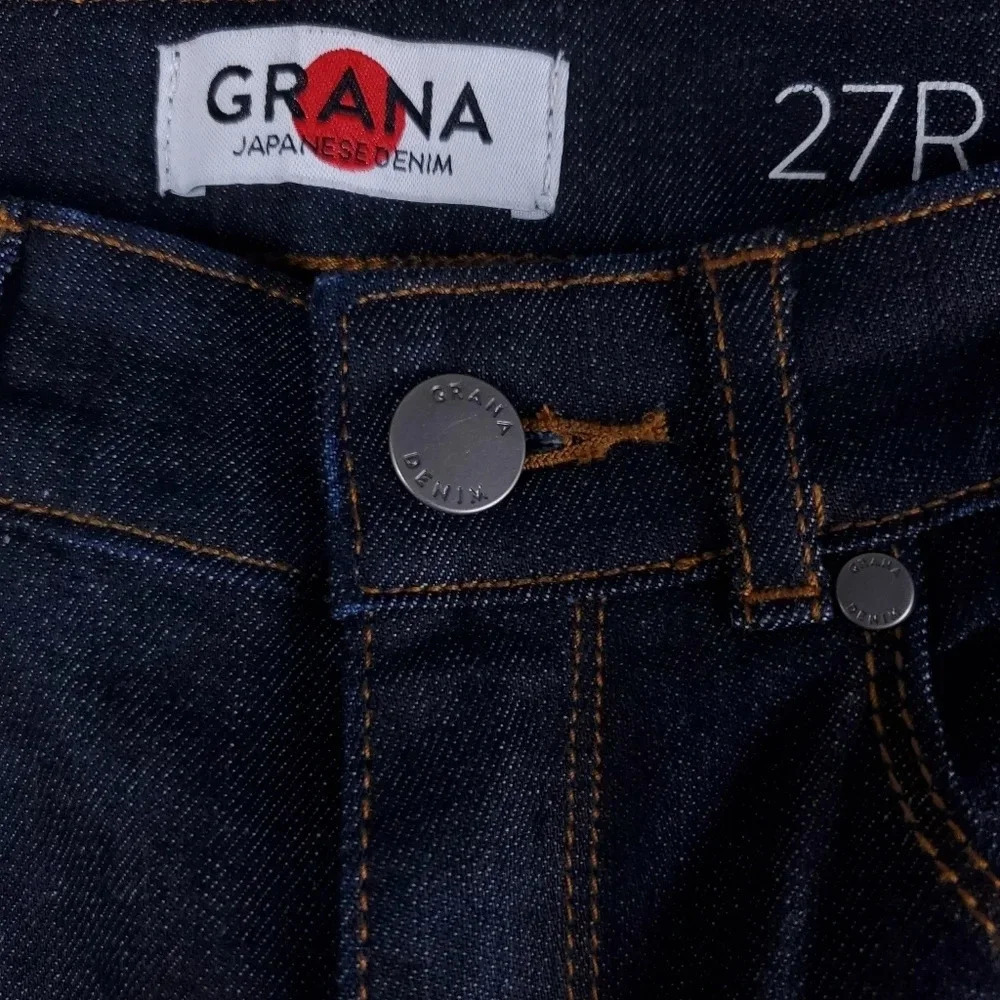 Grana Japanese Denim Skinny 27R - Picture 3 of 9